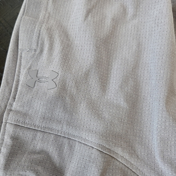 Under Armour Men's Extra Large XL UA Unstoppable Vented Gray Athletic Shorts New - Picture 3 of 11